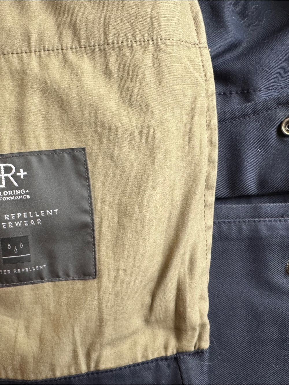 Banana Republic Navy Water Resistant Military Field Jacket - Picture 7 of 7